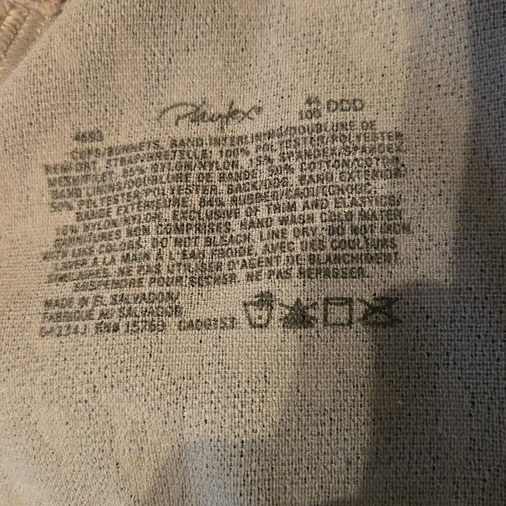 44DDD Playtex Pale Purple Bra - Picture 3 of 3